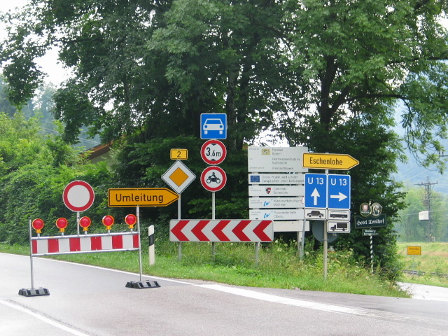 Straßensperrungen Eschenlohe